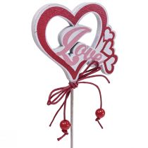 položky Květinová zátka ozdobná &quot;Love&quot; Valentýn 25,5 cm 16 ks
