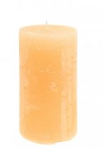 položky Svíčky meruňkové světlé sloupové svíčky 85×150mm 2ks