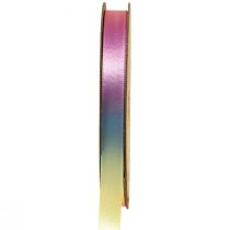 položky Dárková stuha duhová stuha barevná pastelová 10mm 20m