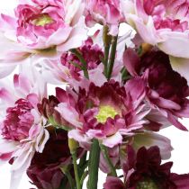 položky Umělé květiny Umělé astry Hedvábné květiny fialové 80cm