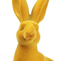 položky Dekorace velikonočního zajíčka postava králíka kari Velikonoční zajíček pár 16cm 2ks