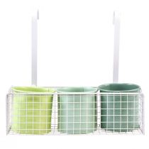 položky Květináč na zavěšení balkonová dekorace kuchyňská dekorace L26cm