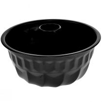 položky Kuchyňská dekorace černá dortová forma Gugelhupf kovová Ø23cm