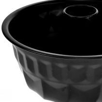 položky Kuchyňská dekorace černá forma na dort Bundt kovová Ø23cm