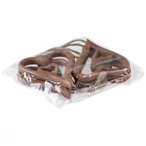 položky Dřevěné srdce přírodní dřevo srdce na zavěšení 8×11cm 4 ks