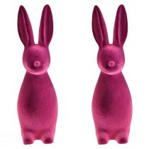 položky Velikonoční zajíčci fialoví ozdobní zajíčci – 2. volba – seskupení 8×10×29cm 2 kusy