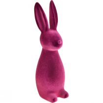položky Flocked Bunny Dekorace velikonočního zajíčka – 2. volba – Fialová 15×15,5×47cm