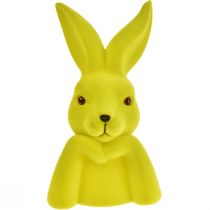 Velikonoční zajíček Thinking Bunny Busta Žlutá Zelená 16,5×13×27cm