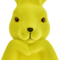 položky Velikonoční zajíček Thinking Bunny Busta Žlutá Zelená 16,5×13×27cm