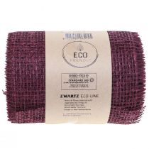 položky Běh na stůl jutová stuha na stůl jutová stuha vínově červená 15cm 10m