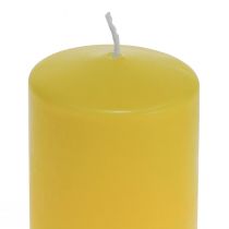 položky Pillar Candle Yellow Lemon Wenzel Candles PURE Candles 130×60mm