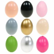 Slepičí vajíčka Vyfouknutá vajíčka Velikonoční dekorace různé barvy 10ks