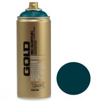 Barva ve spreji sprej Petrol Montana Gold Blue Matt 400ml