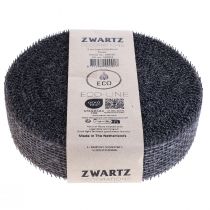 položky Jutová stuha síťová stuha dekorační stuha jutová hnědá taupe 5cm 40m