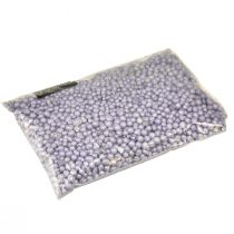 položky Brilantní dekorační korálky 4mm - 8mm fialové 1l