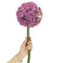 položky Umělý květ česneku, okrasná cibule, elegantní dekorace do pokoje, 90 cm