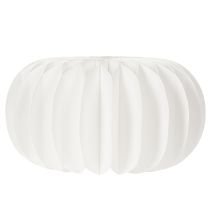 položky Papírový kroužek s voštinovou dýní, kulatý, velký, na sušené květiny a podzimní dekoraci 24cm, 4 ks