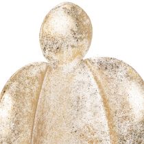 položky Svícen figurka anděla zlatá slavnostní dekorace 27cm
