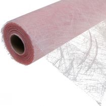položky Deco fleece běhoun na stůl Sizoweb růžový 30cm 25m