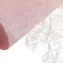 položky Deco fleece běhoun na stůl Sizoweb růžový 30cm 25m