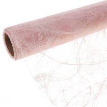 položky Deco fleece běhoun na stůl Sizoweb® růžový 30cm 5m