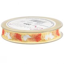 položky Organzová stuha motýlí stuha žlutá 15mm 20m