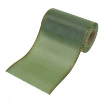 Věnec moaré věnec zelený 150mm 25m šalvěj zelený