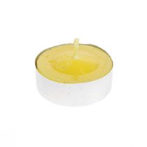 Vonná svíčka citronelová svíčka, citronelové čajové svíčky Ø3,5cm V1,5cm 6 kusů