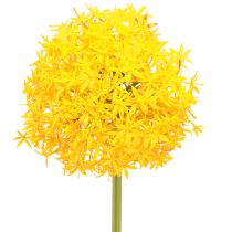 položky Allium žlutý květ umělá cibule 80cm Ø14,5cm 2ks