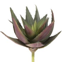 položky Aloe Vera umělá rostlina Fialová umělé sukulenty Ø18cm