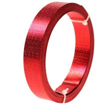 Hliníková páska plochý drát červený 20mm 5m
