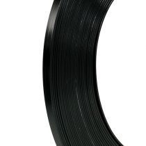 Hliníkový plochý drát černý 5mm 10m