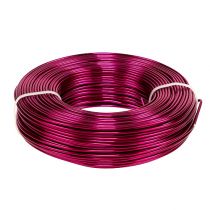 Hliníkový drát Ø2mm 500g 60m Růžový