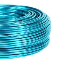 Hliníkový drát Ø2mm 500g 60m tyrkys