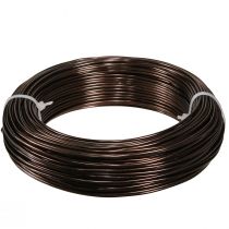 položky Hliníkový drát hnědý řemeslný drát hliníkový drát Ø2mm 60m 500g