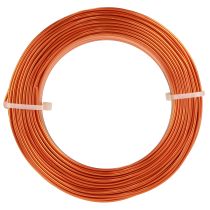 položky Hliníkový drát na tvoření, oranžový, Ø2mm, 500g, 60m, na DIY dekorace