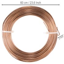 položky Hliníkový drát 2mm pro květinářství a řemesla 60m 500g