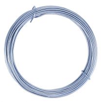 Hliníkový drát pastelově modrý Ø2mm 12m