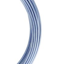 Hliníkový drát pastelově modrý Ø2mm 12m