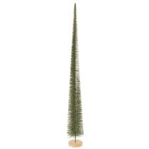 položky Umělý vánoční stromeček s dřevěným podstavcem pro vánoční ozdoby, 80 cm