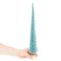 položky Umělý vánoční stromeček, tenký, s dřevěným podstavcem, 40 cm