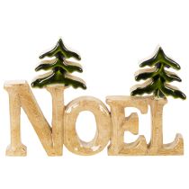 položky Vánoční dekorace Noel stojan se dvěma jedlemi 18cm