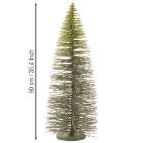 položky Umělý zelený vánoční stromeček se stojanem na dekoraci stolu, 90 cm
