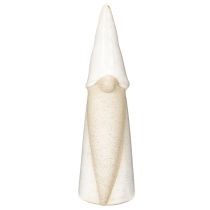 položky Dekorativní figurka trpaslíka na postavení, vánoční dekorace, keramika, 22 cm