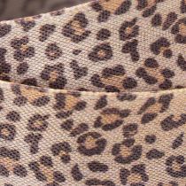 položky Dárková stuha s leopardím vzorem, šířka 25 mm, délka 18 m