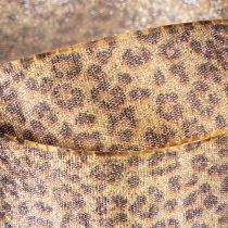 položky Dárková stuha s leopardím vzorem pro kreativní dekorace a floristiku, 25 mm x 20 m