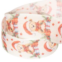 položky Dárková stuha medvěd s čepicí Santy a dárky 40mm 15m