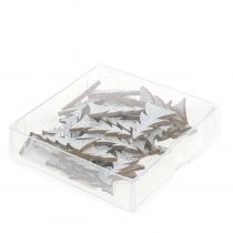 položky Třpytivý vánoční stromeček na rozptyl 4cm 48 ks