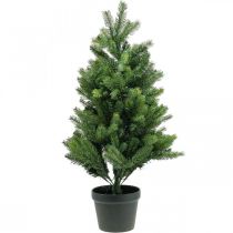 Umělý vánoční stromek v květináči LED venkovní 90cm