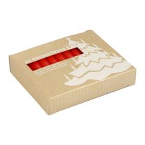 položky Svíčky na stromeček červené 20 ks